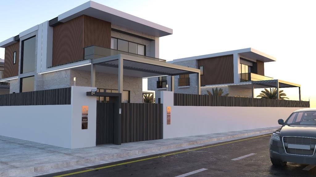 EMİRALEM MERKEZDE SATILIK 3+1 SIFIR HAVUZLU AKILLI VİLLA