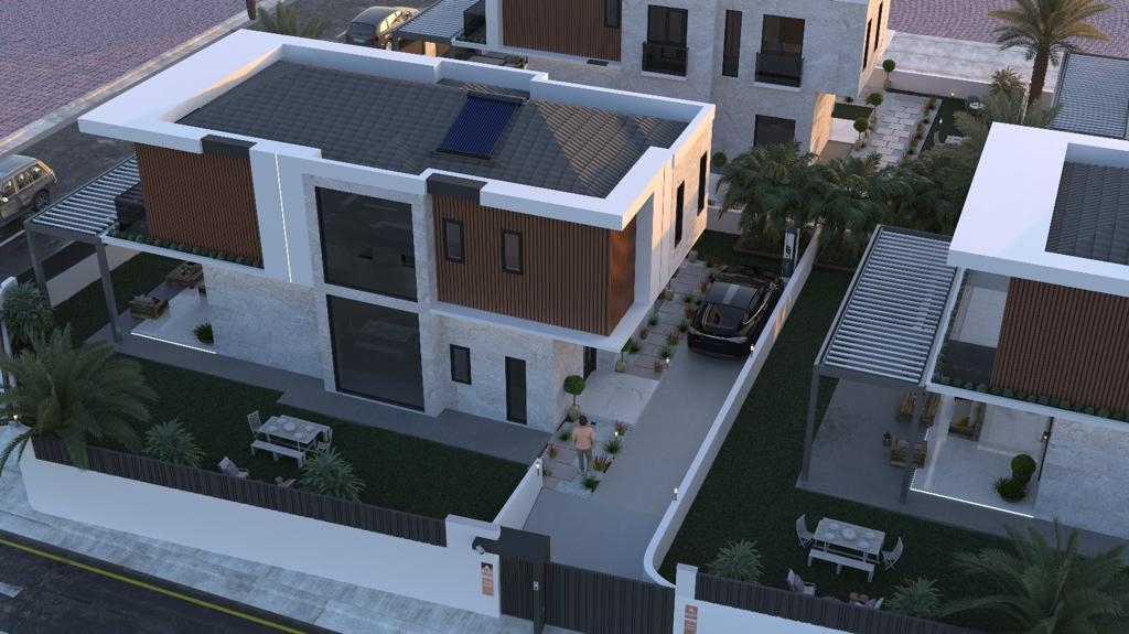 EMİRALEM MERKEZDE SATILIK 3+1 SIFIR HAVUZLU AKILLI VİLLA