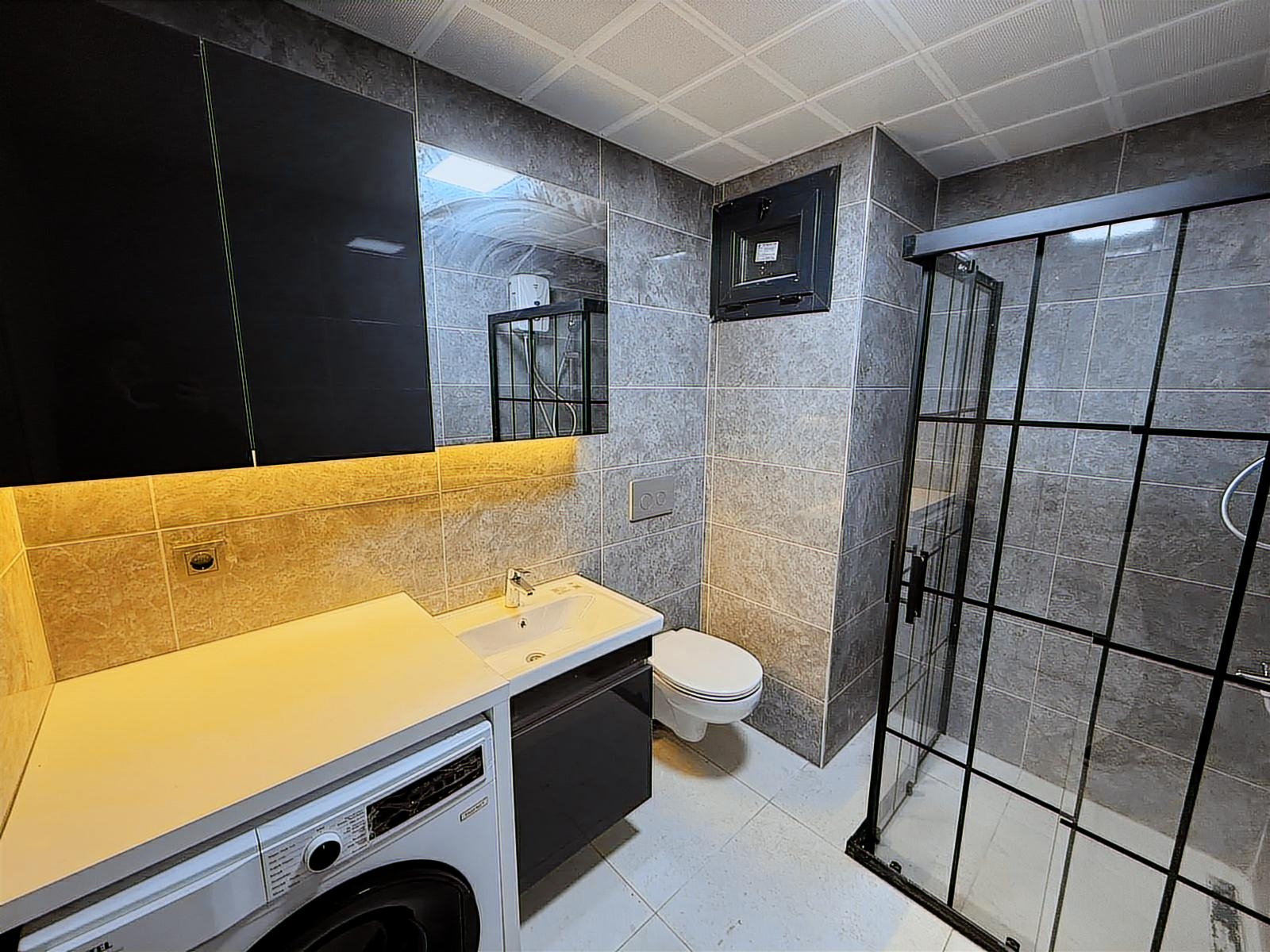SEYREK'TE SATILIK SIFIR LÜKS YAPI FIRSAT EŞYALI FUL 1+1 DAİRE